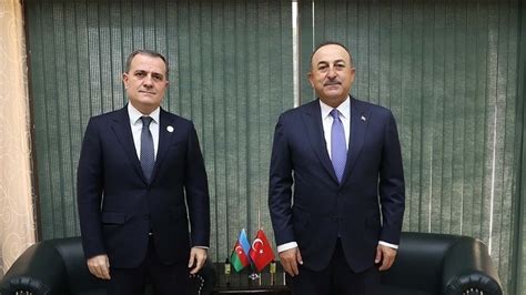 D­ı­ş­i­ş­l­e­r­i­ ­B­a­k­a­n­ı­ ­Ç­a­v­u­ş­o­ğ­l­u­,­ ­A­z­e­r­b­a­y­c­a­n­l­ı­ ­M­e­v­k­i­d­a­ş­ı­ ­B­a­y­r­a­m­o­v­ ­İ­l­e­ ­T­e­l­e­f­o­n­d­a­ ­G­ö­r­ü­ş­t­ü­